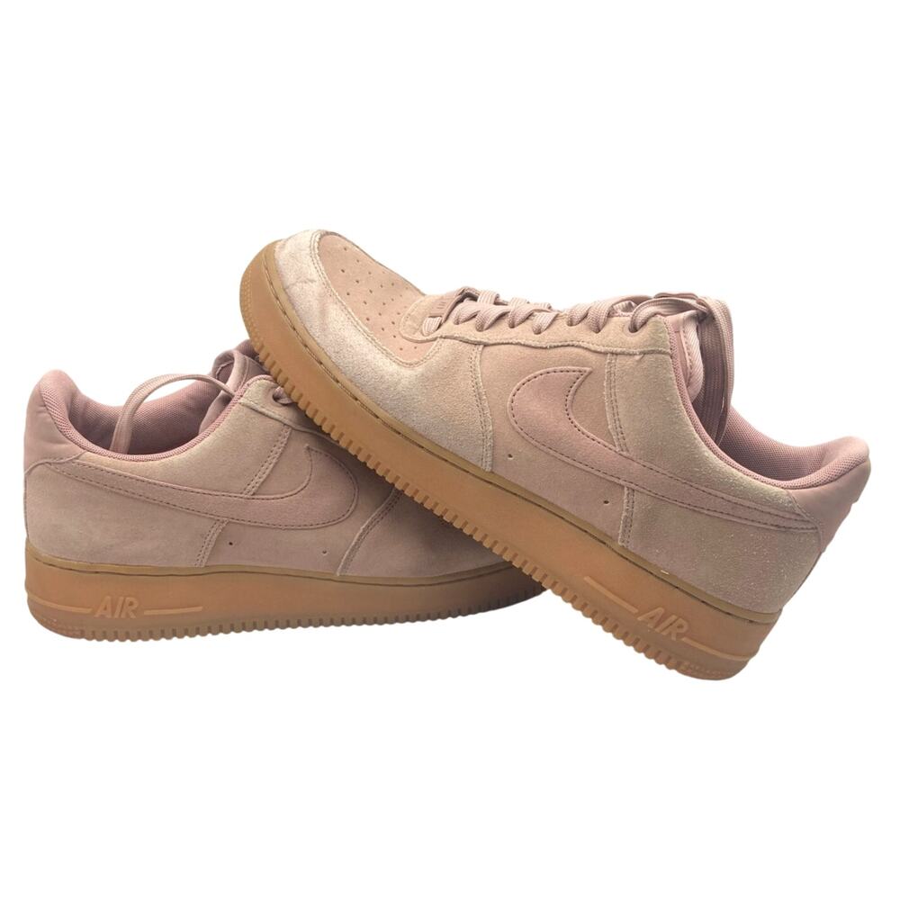 Nike Air Force 1 Suede Smokey Mauve Women's Sneakers Gum Rubber Outsole 10.5"